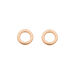Ohrstecker MINI Circle, 18 K Rosegold vergoldet Bild 2