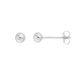 Kugelstecker Small, 4 mm, 925 Sterlingsilber Bild 2