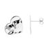 Ohrstecker BIG HEART, 925 Sterlingsilber Bild 3