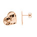 Ohrstecker BIG HEART, 18 K Rosegold vergoldet Bild 3