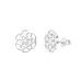 Ohrstecker Flower of Life, 925 Sterlingsilber Bild 2