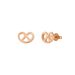 Ohrstecker Brezn, 18 K Rosegold vergoldet Bild 2