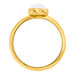 Ring VALENTINE, Mondstein, 18 Karat Gelbgold vergoldet, Gr.50 Bild 3