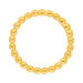 Ball-Ring, dick, 18 K Gelbgold vergoldet, Gr.52 Bild 2