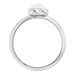 Ring VALENTINE, Mondstein, 925 Sterlingsilber, Gr.50 Bild 3