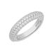 Silber Ring, PAVE, Gr.52 Bild 3