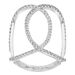 Silber Double C Ring Bild 2