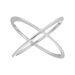 Ring X Cross, 925 Sterlingsilber, Gre 54 Bild 2