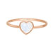 Ring VALENTINE, Mondstein, 18 Karat Rosegold vergoldet, Gr.50 Bild 2