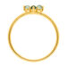 Ring BLOOM, Labradorit/Aventurin, 18 Karat Gelbgold vergoldet Bild 4