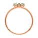 Ring BLOOM, Labradorit/Aventurin, 18 Karat Rosegold vergoldet Bild 4