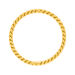 Twist Ring, 925 Sterlingsilber, Gre 50 