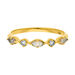 Silber Ring, Oval Gems, Labradorit, Gelbgold Bild 2