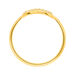 Ring Brezn mit Zirkonia, 18 Karat Gelbgold vergoldet Bild 3
