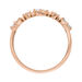 Silber Ring, Oval Gems, Rosegold Bild 3