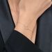 Armkette Clover mit Diamanten, 18 Karat Rosegold Bild 2
