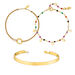Bracelet Mix Garden Party, 18 K Gelbgold vergoldet Bild 2