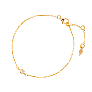 Armband Pure, 18 K Gelbgold vergoldet