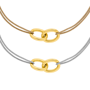 Armband Set, ETERNAL TOUCH, 14 Karat Gelbgold