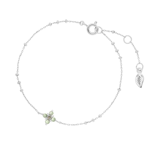 Armkette BLOOM, Labradorit/Aventurin, 925 Sterlingsilber