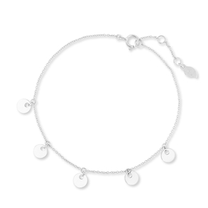 Armkette Platelet, 14 Karat Weigold