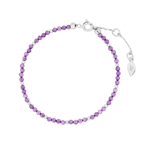 Armkette Serenity, Amethyst, 925 Sterlingsilber