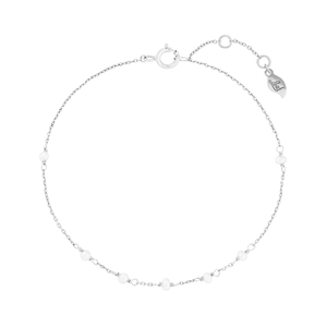 Armkette White Pearls, 14 Karat Weigold