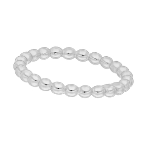 Ball-Ring, dick, 925 Sterlingsilber