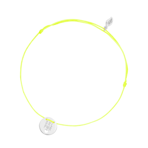 Charity Armband GRL PWR, Neongelb