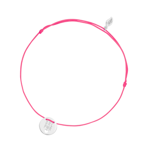 Charity Armband GRL PWR, Neonpink