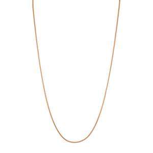 Choker Snake, 43 cm, 18 K Rosegold vergoldet