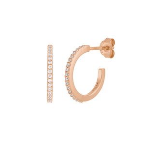 Creole Circle of Life, mini, 18 K Rosegold vergoldet