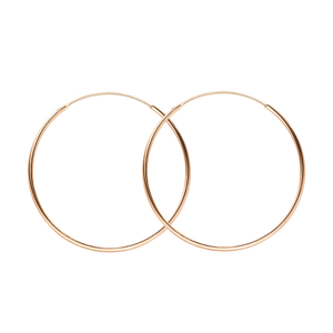 Creole Pure, 45mm, 18 K Rosegold vergoldet
