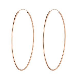 Creole Pure, 70mm, 18 K Rosegold vergoldet