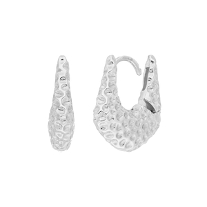 Creolen BOLD Dots, 925 Sterlingsilber