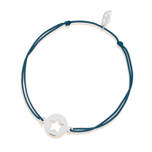 Freundschaftsarmband Star, 14 Karat Weigold