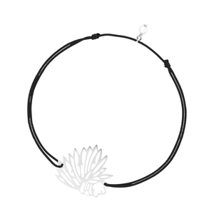 Glcksarmband Ethno, 925 Sterlingsilber, rhodiniert