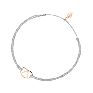 Glcksbndchen Brezn, 18 K Rosegold vergoldet
