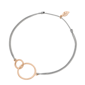 Glcksbndchen Eternity Circle, 18 K Rosegold vergoldet