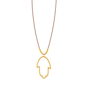 Glckshalskettchen mit verschiedenen Motiven, 18 K Gelbgold vergoldet
