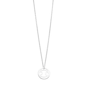 Halskette Krebs, 925 Sterlingsilber