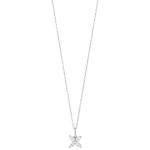Halskette Leaf Flower, 925 Sterlingsilber