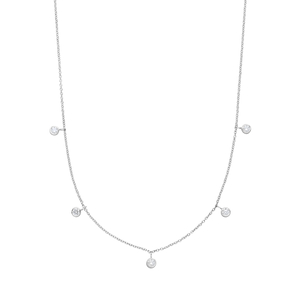 Halskette MY FIRST DIAMOND Charms, 14 Karat Weigold