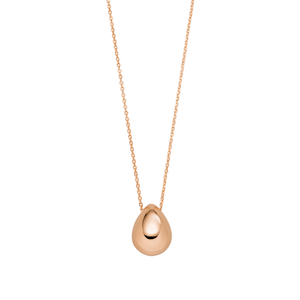 Halskette One Drop, 18 Karat Rosegold vergoldet