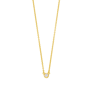 Halskette Pure, 18 Karat Gelbgold vergoldet