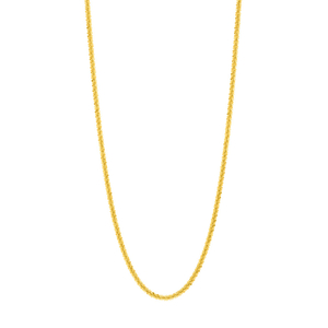 Halskette Snake, 18 K Gelbgold vergoldet