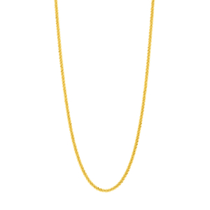 Halskette Snake, 18 K Gelbgold vergoldet