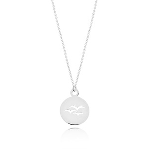 Halskette Birds, 14 Karat Weigold
