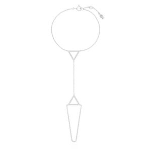 Handkette GEOMETRIC GRACE, 925 Sterlingsilber