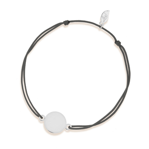 Herren Armband PLATE, 14 Karat Weigold